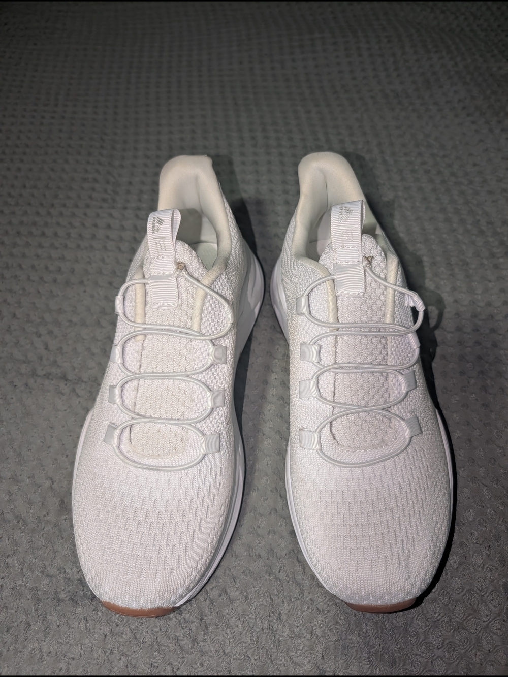 RBX Women's All-White Knit Athletic Sneakers